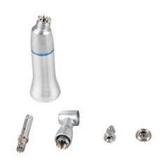 10 Dental Slow Low Speed Handpiece Contra Angle Push Button E-type Attach F/ NSK