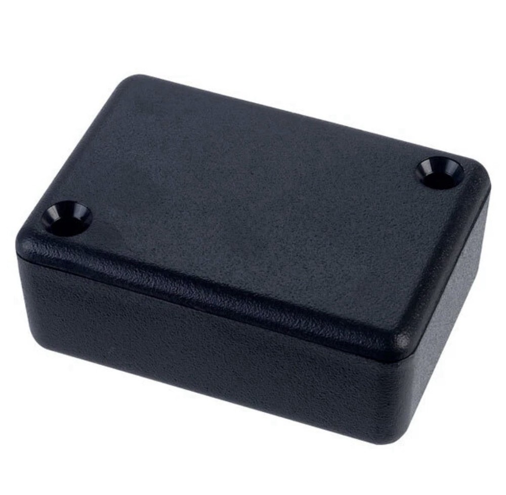 LOT of 6 – Small Black ABS Enclosure Project Box (50x35x20mm) Hammond 11551GBK