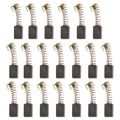 For CB64 Series Motor Carbon Brushes 20pcs 11mm x 8mm x 5mm Long Service Life