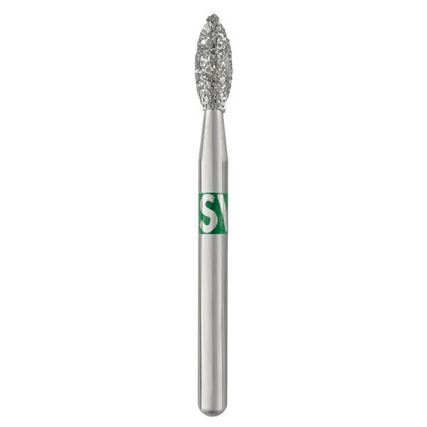 Piranha Diamonds FG #368.021 Coarse Grit, Pointed Football Shaped