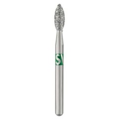 Piranha Diamonds FG #368.021 Coarse Grit, Pointed Football Shaped