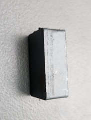 (10 Pack) Ferrite Magnet Ceramic Magnets 1 in Wd, 0.75 in Thick, 2 in Lg chipped