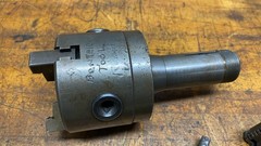 3 JAW SCROLL CHUCK With 5C COLLET MOUNT Tool Cutter Grinder Work Hold
