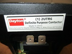 Name Brand 24VAC Definite Purpose Contactor 2P 30 Amps-Inductive Non Reversing