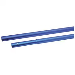 Marshalltown 17-8Asu Push Button Handle, 1-3/4X72 In, Alum, Blue