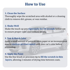 Pyrite Silver Metallic LB7S/D5/K2 Touch Up Paint For Volkswagen Passat/Tiguan…