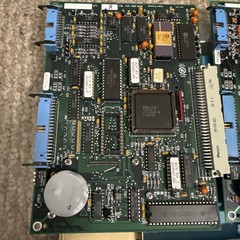GE OEC Medical 9800 Plus control panel processor I/O board – See Description