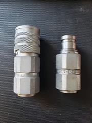Parker 371/372-8FO Stainless Quick Coupler Set 1/2 in