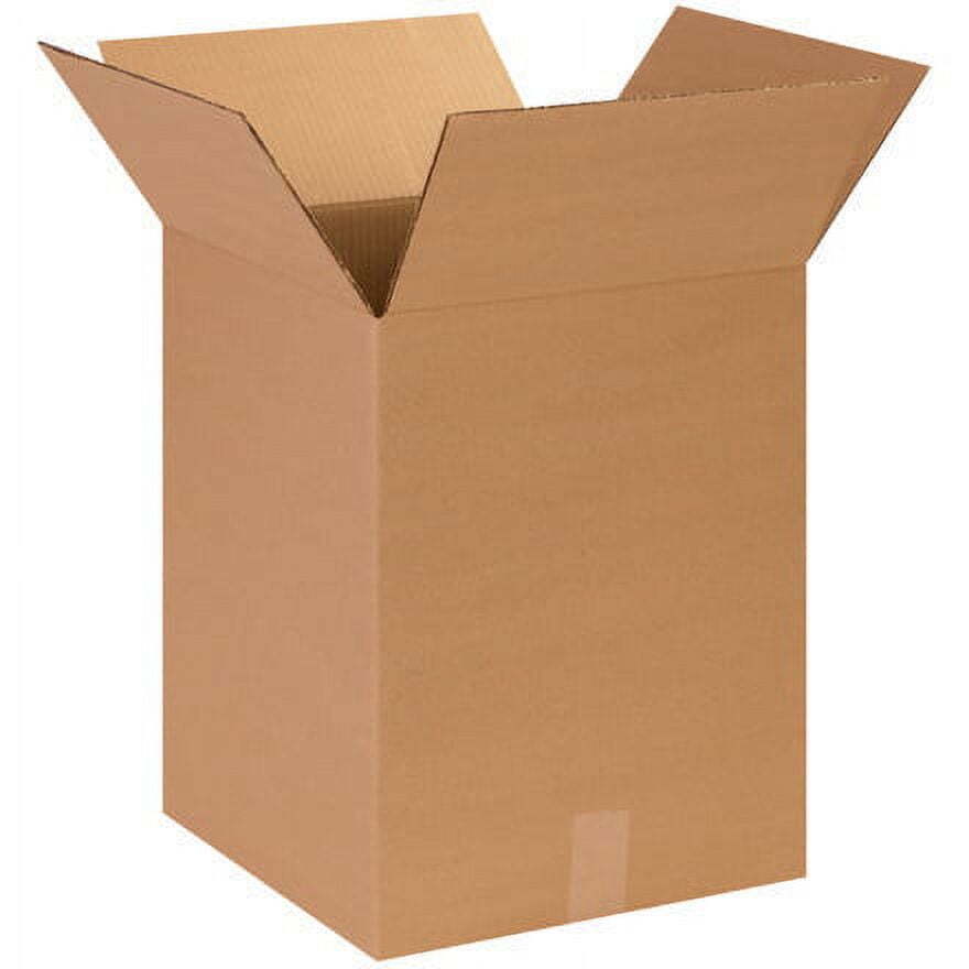14 x 14 x 18″ Corrugated Boxes ECT-32 Brown Shipping/Moving Boxes 25/Bundle
