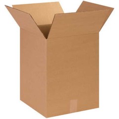 14 x 14 x 18″ Corrugated Boxes ECT-32 Brown Shipping/Moving Boxes 25/Bundle