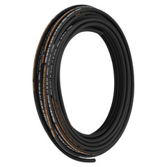 VEVOR Hydraulic Hose 1/4″Coiled Hydraulic Hose 100ft Hydraulic Hose 5800 PSI