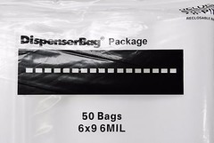 150 Zippit Bags 6 Mil Thick Strong Reloc 6×9 Reclosable Clear 6″ x 9″ Heavy Duty