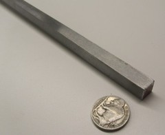 Square 4140 Alloy Steel Annealed Bars, 3/8″ x 3/8″ Wide x 60″ Length