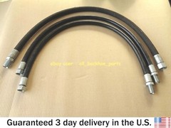JCB BACKHOE – DIPPER HOSE KIT, SET OF 3 PCS 1/2 & 5/8 BSP (629/20600 629/20800)