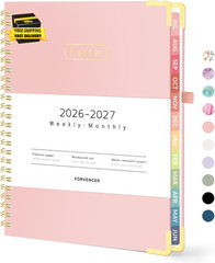 Academic Planner 2026-2027, Hardcover Calendar Planner Weekly & Monthly, July 20