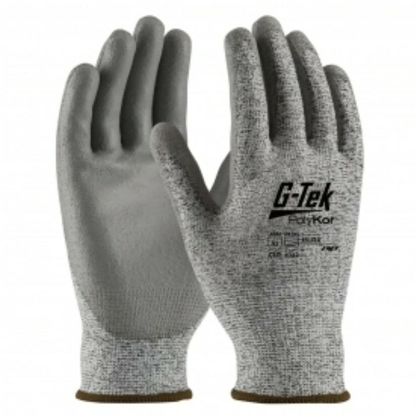 Pip 16-150/XL CutResistant Coated Gloves, Cut Level 3,Polyurethane, XL, 12Pk