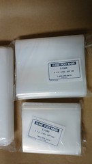 (Lot 100 pcs each size) 4 Mil Clear Poly Bags Flat Top Open 2×3, 3×4, 4×5, 5×7