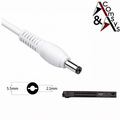 3V 4.5V 5V 6V 9V 12V 18V 24V 1A 1.2A 2A DC Voltage Plug Power Supply 5.5 White