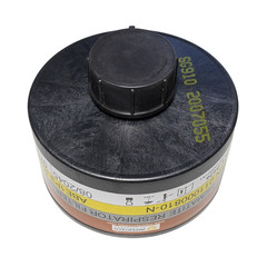 6 Israel Military 40mm NATO CBRN Chemical Gas Mask Respirator Air Filter Exp2045