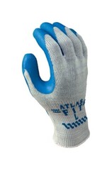 Atlas Fit Unisex Indoor/Outdoor Coated Work Gloves Blue/Gray LARGE 1 pair