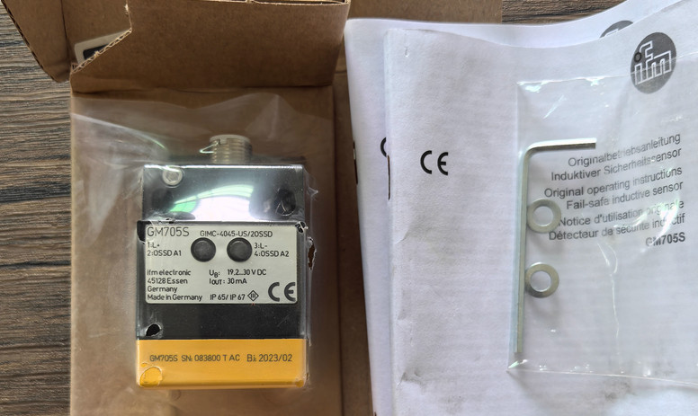 New In Box IFM GM705S Sensor