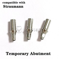 Dental Titanium Temporary abutment compatible with Straumann ITI platform RC NC