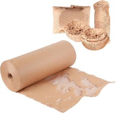 Eco-Friendly Honeycomb Packing Paper – 20″ x 1500′ Extra Large Roll, 100%