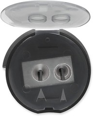 Artisan’s Choice: Premier Stainless Steel Pencil Sharpener with Translucent Body