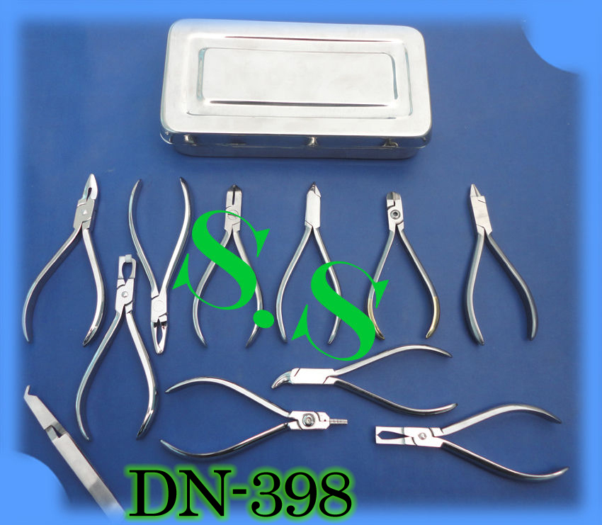 Orthodontic Instruments Set of 12 Pieces DN-398