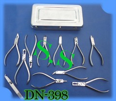 Orthodontic Instruments Set of 12 Pieces DN-398