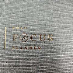 Full Focus Planner Michael Hyatt Hardcover Goal Productivity Journal Unused 2018