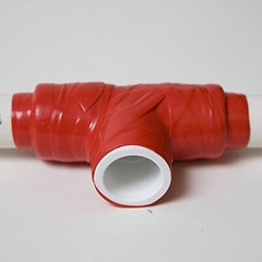 2x Red / Black Stretch Seal Self-Fusing Silicone Tape 1 in x 10 ft – 20ft Total
