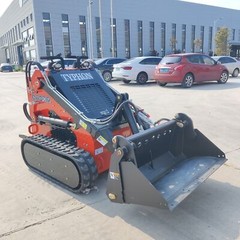 NEW Mini Skid Steer Loader Attachments STOMP Skid Steer TYPHON 4 in One Bucket
