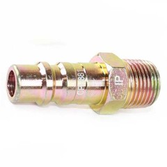 Industrial Steel Coupler Plug 1/2 Inch x 1/2 Inch Male NPT – CPH881
