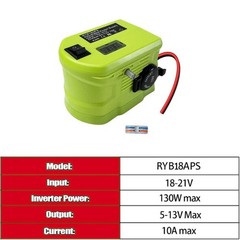 DC 18V-12V Step Down Converter Adapter Cigarette Lighter for Ryobi 18V BatteryOY