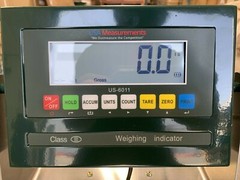 BenchTek US-BT2424 Floor Scale 1,000 lb x .2 lb Legal for Trade 24″x24″ NTEP