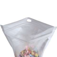 New Flat Clear/White QuickQlick™ Bags Pouches with Hang Hole Different Sizes