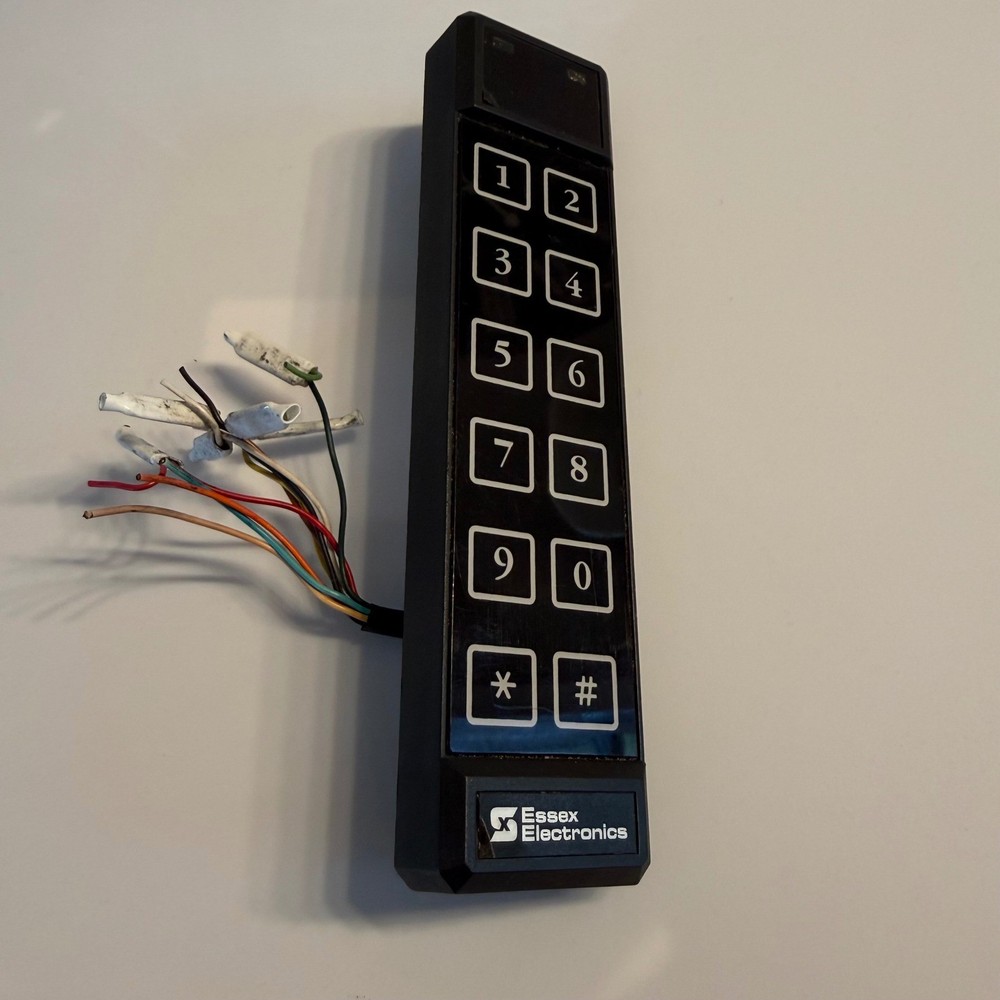 Essex Electronics K1-26I (205) All-In-One Access Control Keypad Black 12-Key 12V