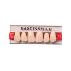Dental Denture Teeth Acrylic Resin Teeth Full Set Upper Lower A1/A2/A3 3/8/16Set