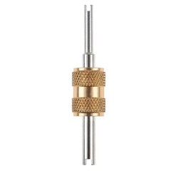 7/16″ Female to 1/4″ Male Brass Can Tap Adapter With Leak Saver R290 R600a New