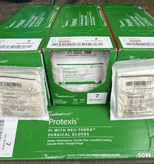 (06/30/2028) Cardinal Protexis PI Neu-Thera Gloves Sz 7 2D73TE70 4 Boxes (200ct)