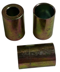 Steel Spacer Bushing Sleeve OD 0.66in ID 0.58in Length 1.02in Lot. LOT OF 28