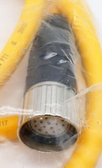 Turck CKM 19-19-2/S101 U-04748 150V 9A (3) 2A (16) Line Yellow -Unused-