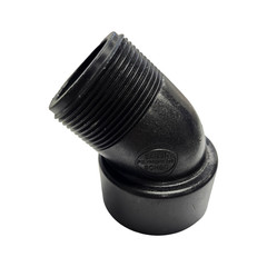Banjo 45 Degree Poly Street Elbow 1-1/2″ FNPT X 1-1/2″ MNPT – SL150-45