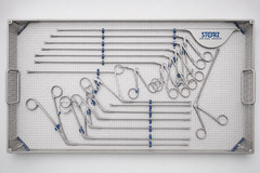 Karl Storz Pilling Laryngeal Instrument Set 14 Pcs w Sterilization Case ENT