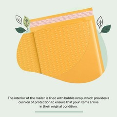 #CD Kraft Bubble Mailers Padded Shipping Envelopes 7.25″ x 8″ 4500 Pack