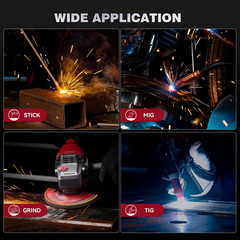 2026 ARCCAPTAIN Auto Darkening Welding Helmet True Color for Arc Tig Mig
