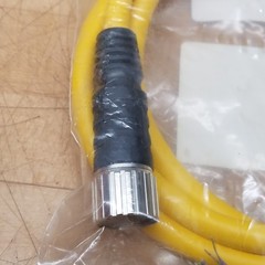 Turck CKM 19-19-2/S101 4121M Cordset, U-04748, 150V, 9A (3), 2A (16) – NEW