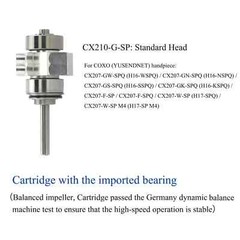 US COXO Dental 4Holes Self Power Turbine Air Turbine LED High Speed Handpiece M4
