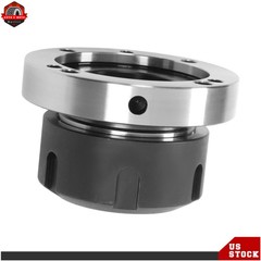 Precision ER50 100mm Collet Chuck Lathe Tool 7 Holes for CNC Engraving Machine